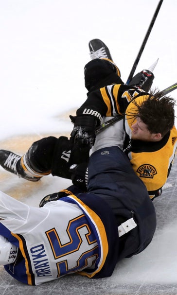 Hate builds up between Blues, Bruins in Stanley Cup Final